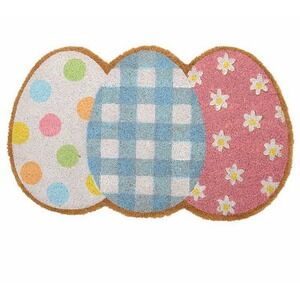 New! Egg Trio Coir Doormat